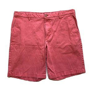 IZOD Saltwater Golf Chino Shorts Mens 36 (37) Stretch Relaxed Twill Beach Summer